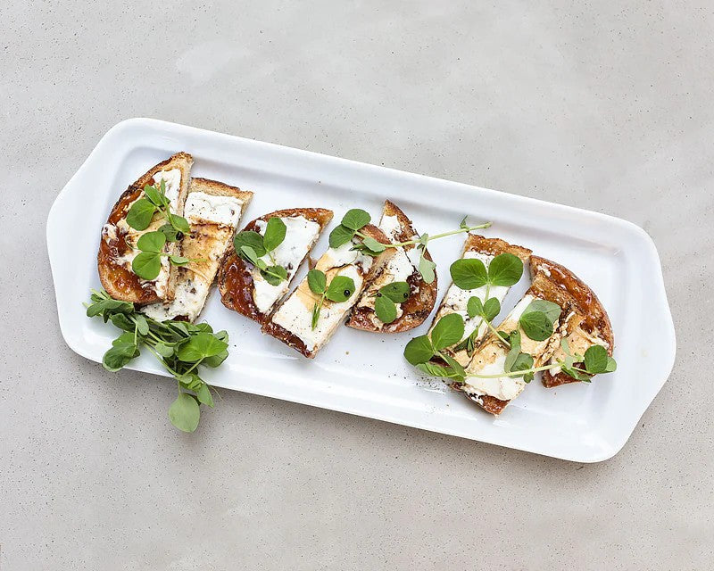 Timeless serveware collection for effortless entertaining including platters and serving bowls