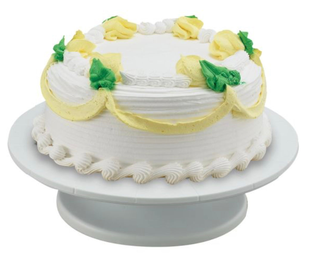 Revolving 12 inch Cake Decorating Turntable Stand Kitchen Tools Harold Import