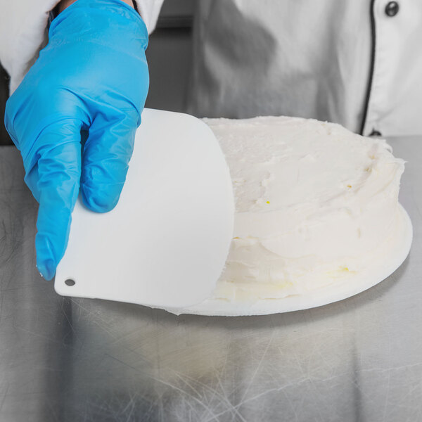 Straight Edge Plastic Bowl Scraper Kitchen Tools Cassandra's Kitchen