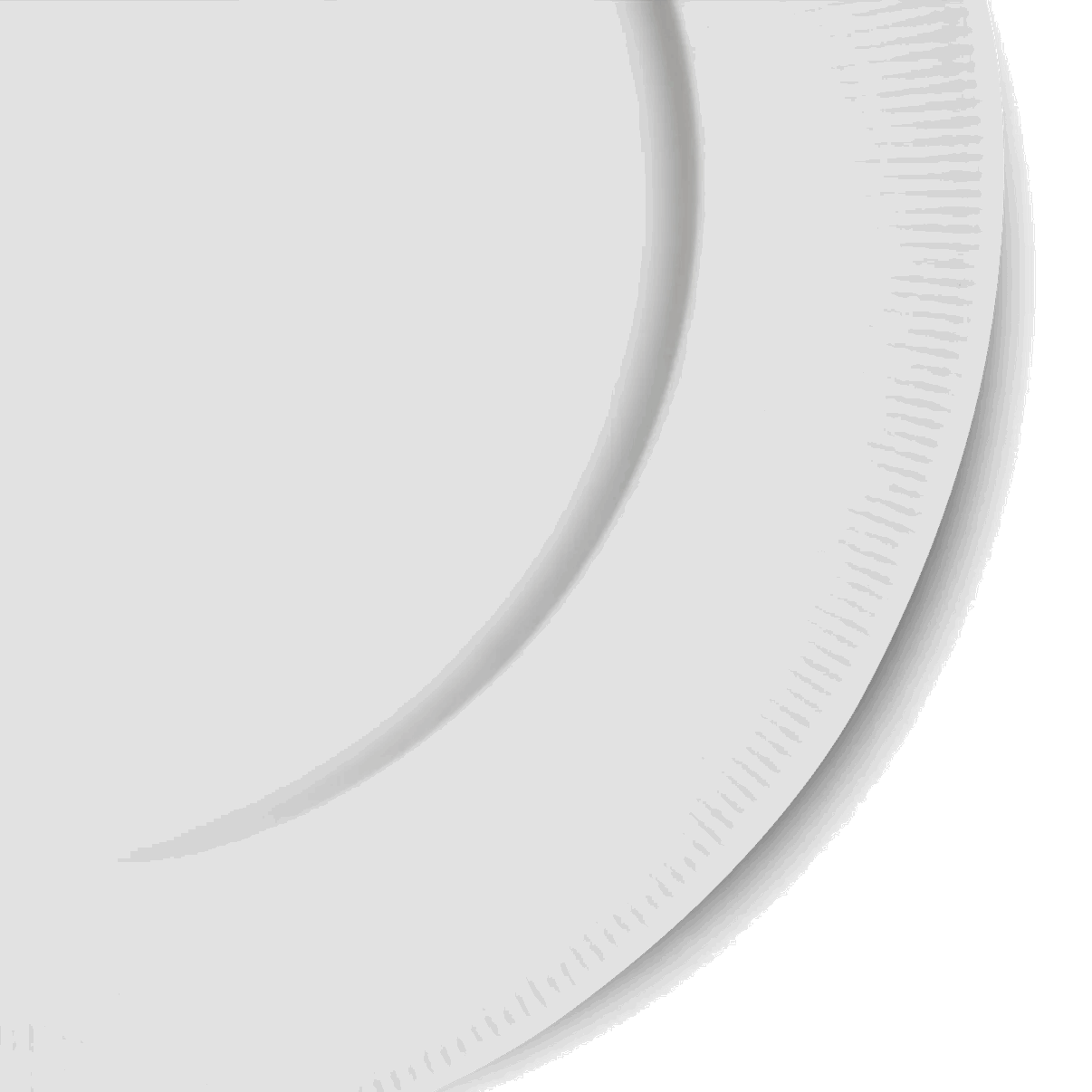 Pillivuyt Eventail Rimmed Plate Dinnerware Pillivuyt