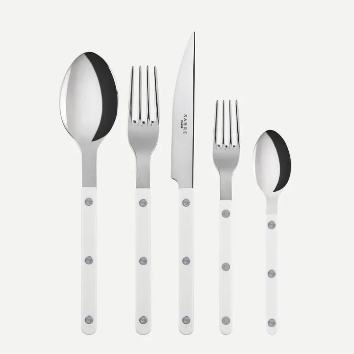 Sabre 5 Piece Place Setting - Bistrot Solid Flatware Sabre