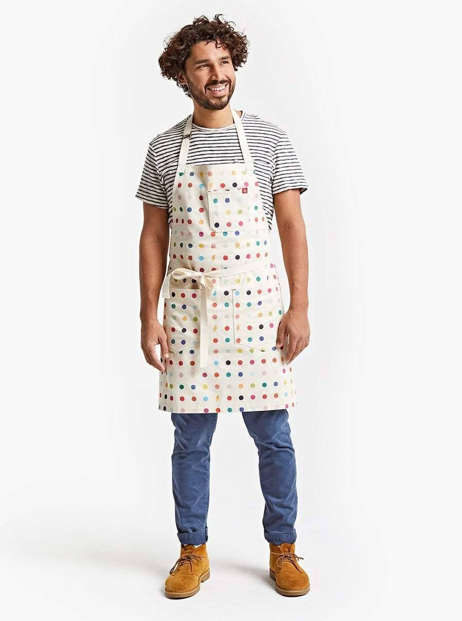 The Essential Apron - Dream First (dots) Apron Hedley & Bennett