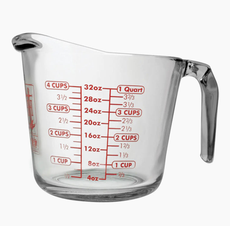 Liquid Measuring Cup (3 size options) Kitchen Tools Harold Import