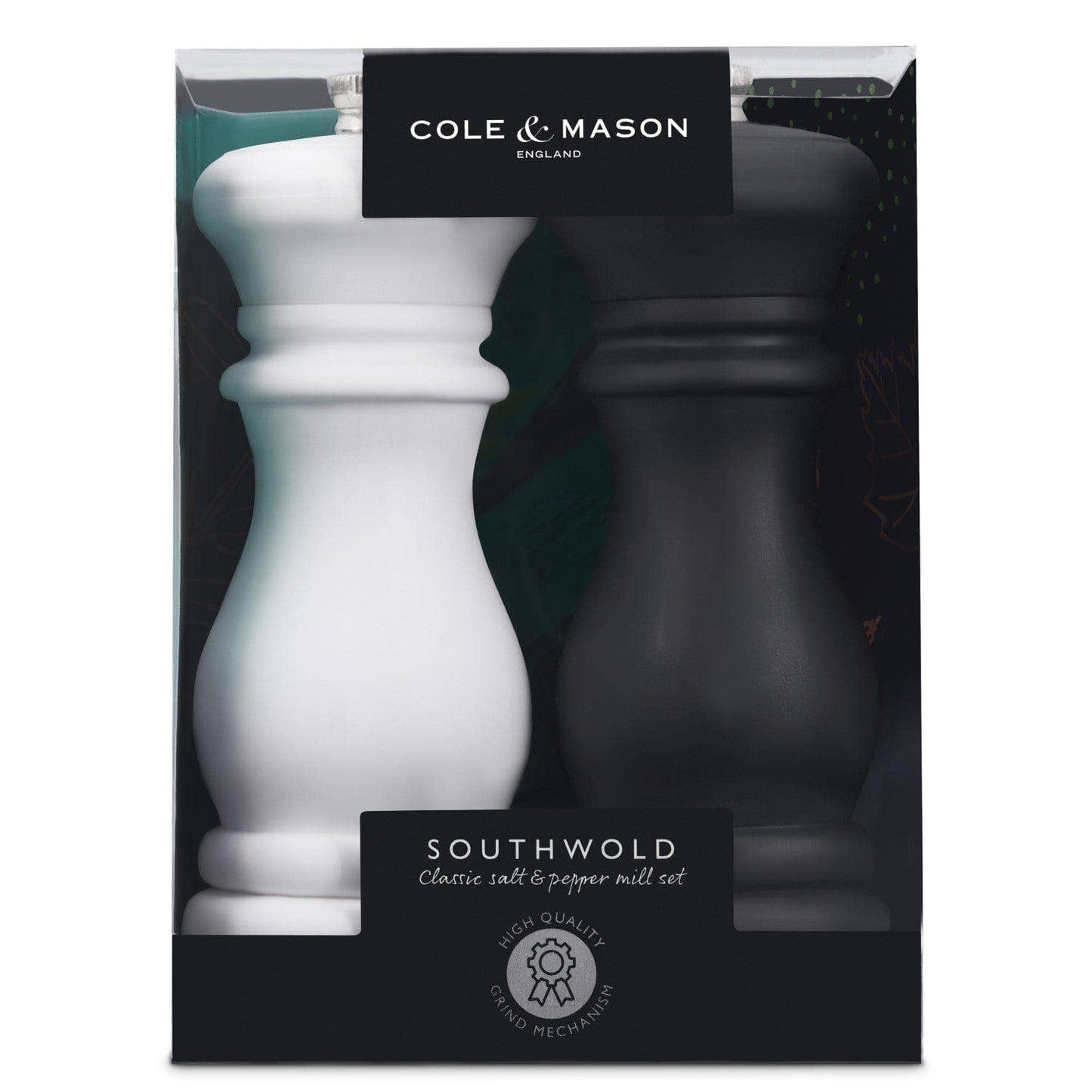 Classic Salt & Pepper Mill Set Kitchen Tools Cole & Mason