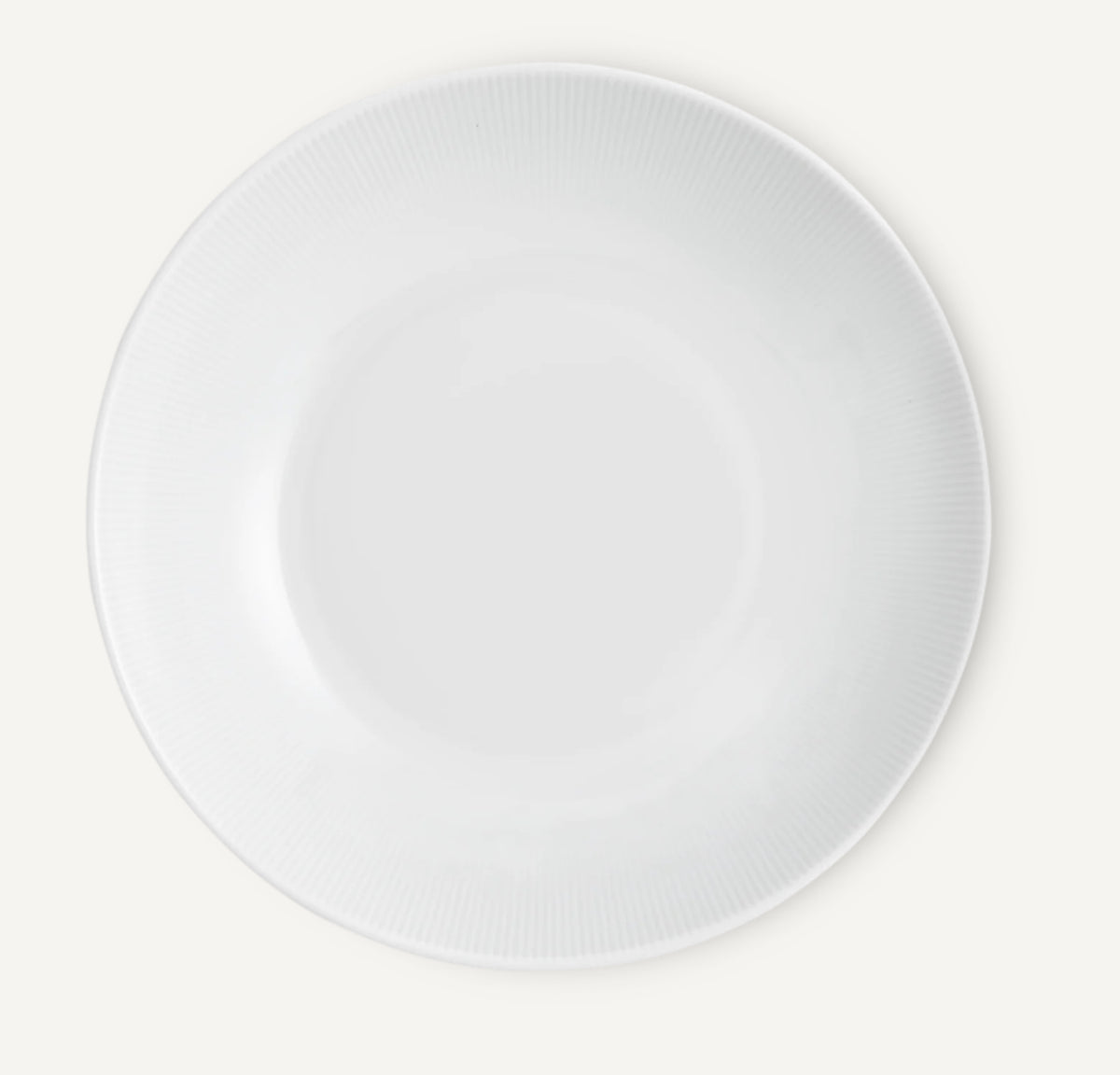 Pillivuyt Eventail Coupe Dinnerware Dinnerware Pillivuyt