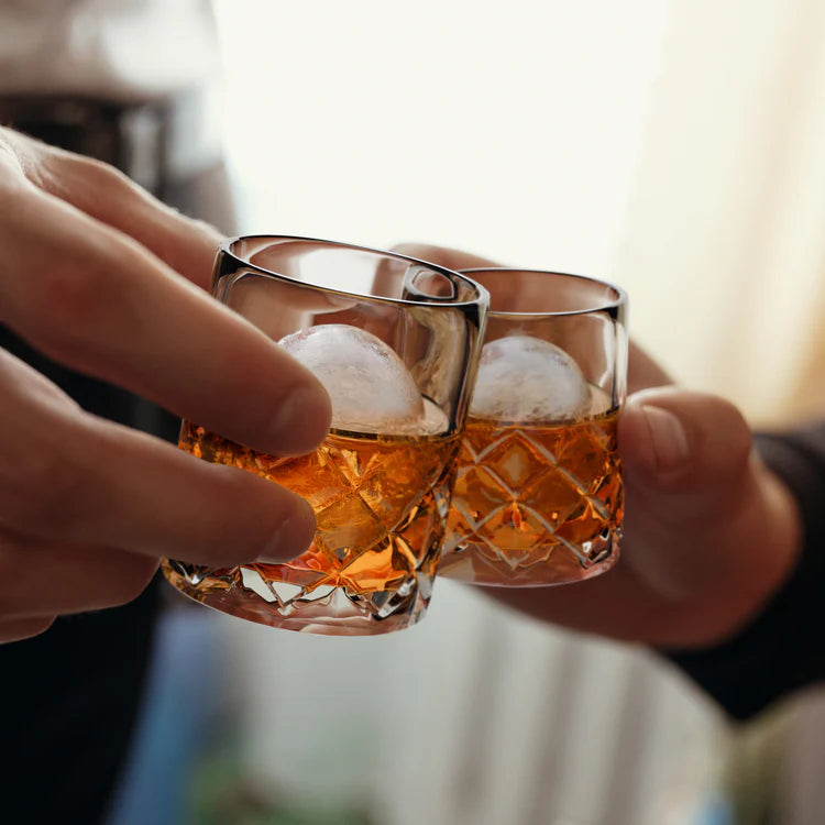 Yarai Shiver Ice Shot Glassware & Ice Ball Molds - Set of 4 Bar Tools & Items Final Touch