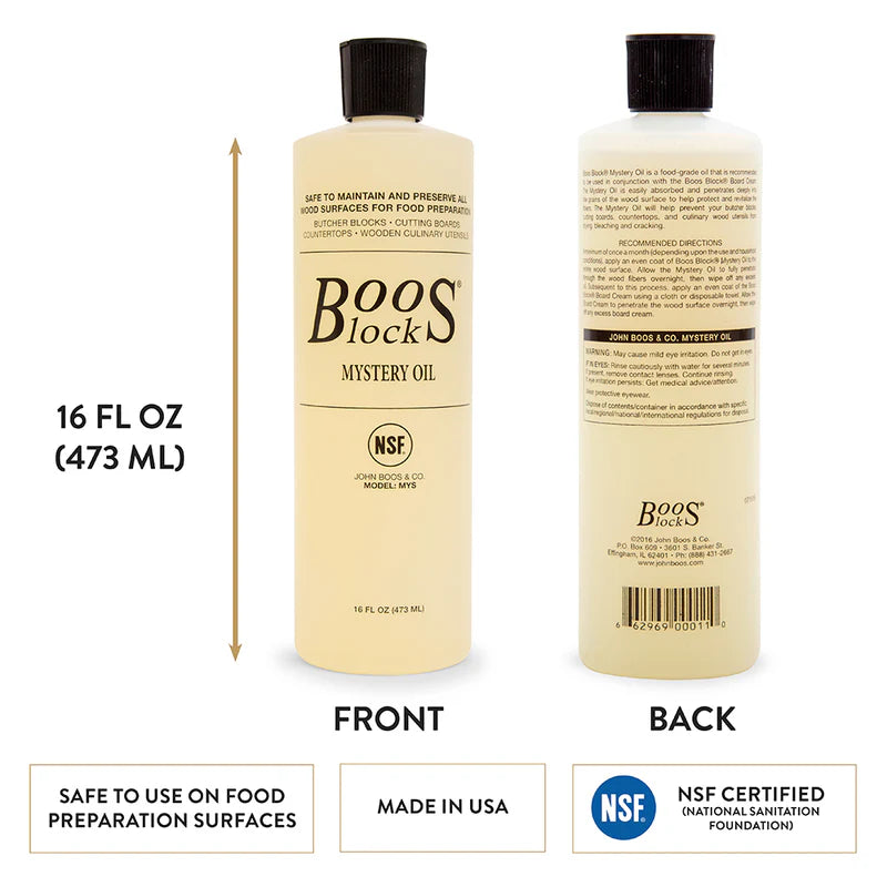 Care & Maintenance Packs - Boos Block® Mystery Oil/Applicator Kitchen Tools John Boos & Co.