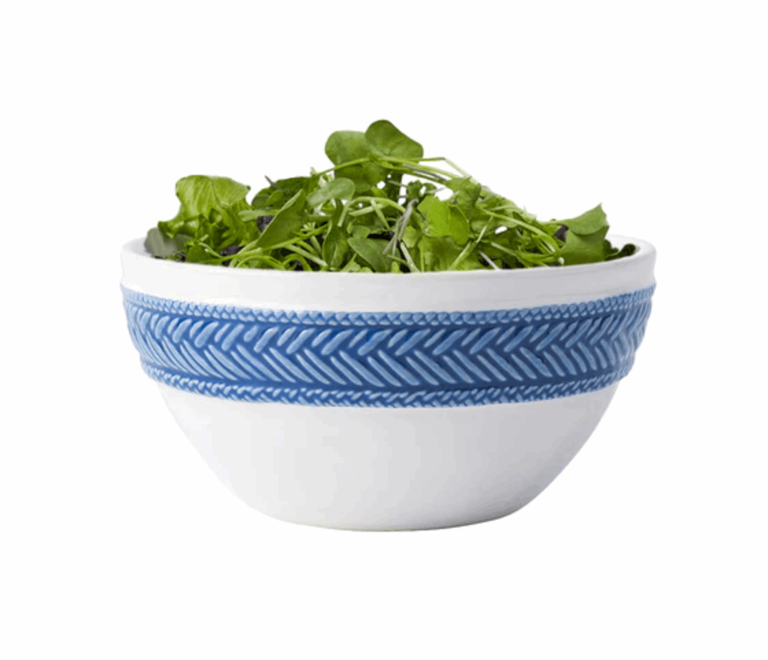 Juliska Le Panier Cereal/Ice Cream Bowl - Delft Blue Dinnerware Juliska