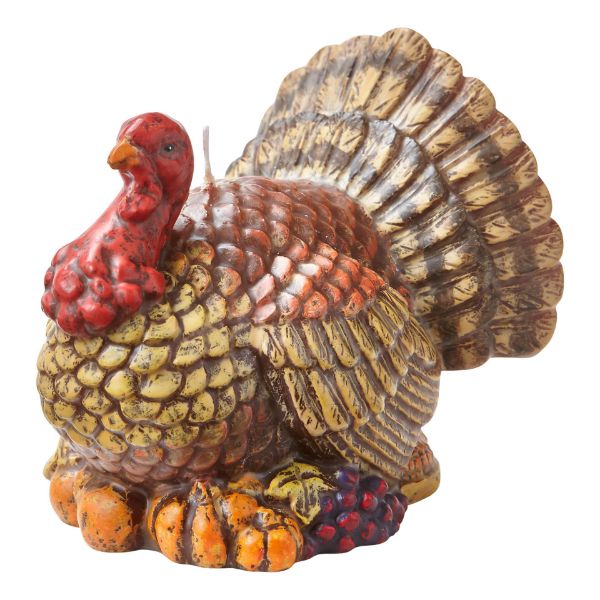 Tucker Turkey Candle - Multi TAG
