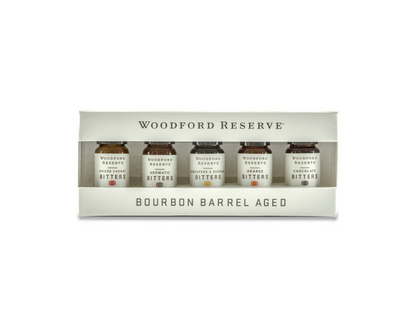 Woodford Reserve Bitters Dram Set Mixers bourbon Barrel Foods