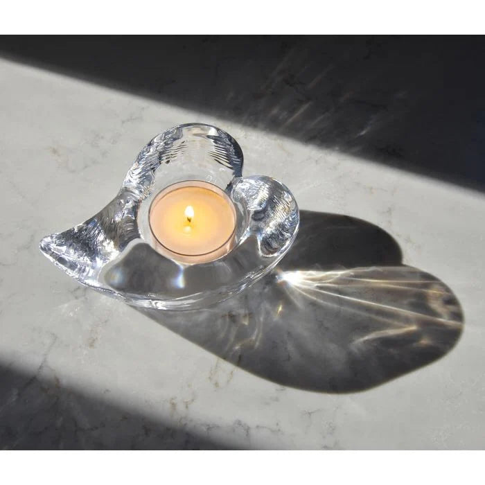 Twist Heart Tealight  Simon Pearce