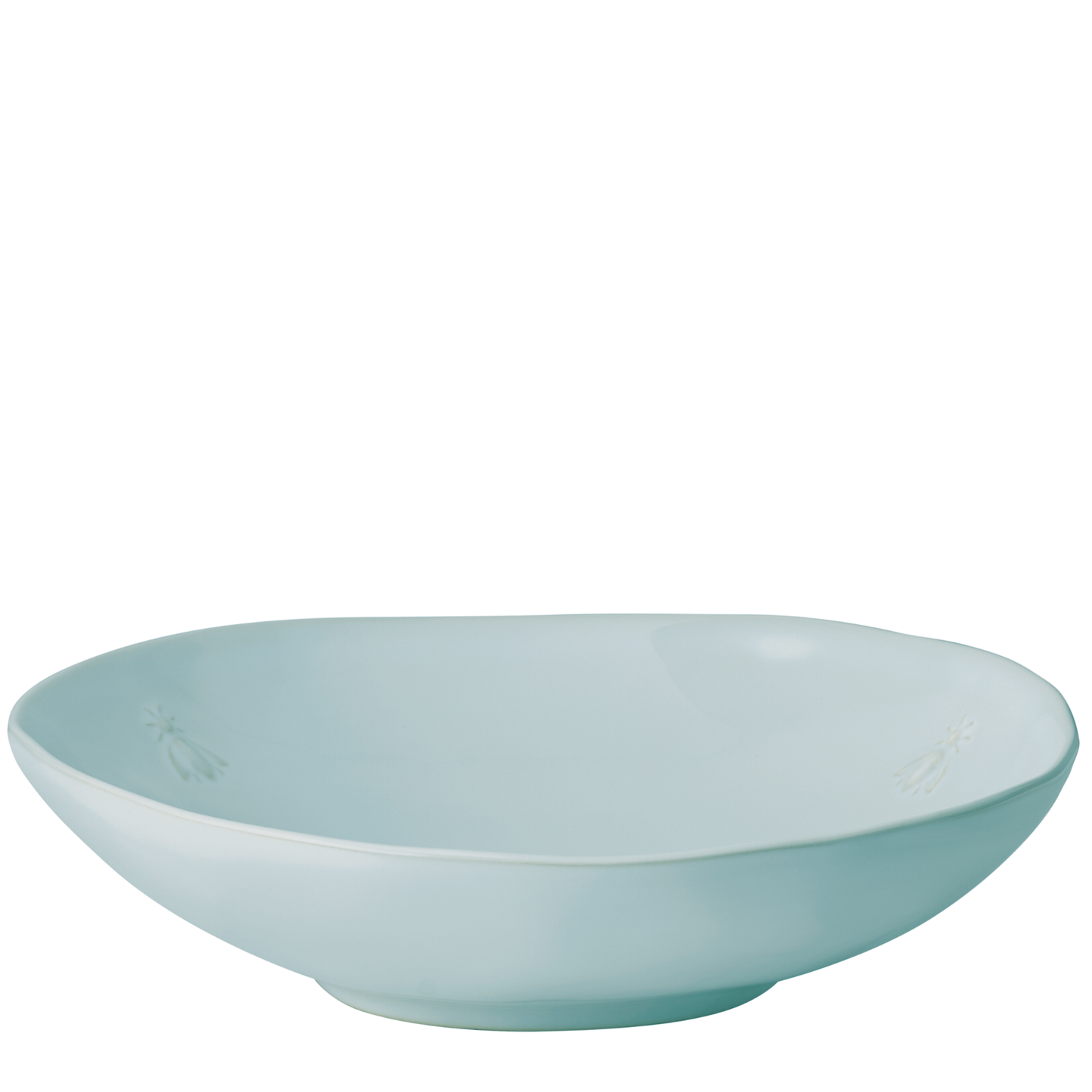 La Rochere Bee Ceramic Pasta Plate - Blue Dinnerware La Rochere