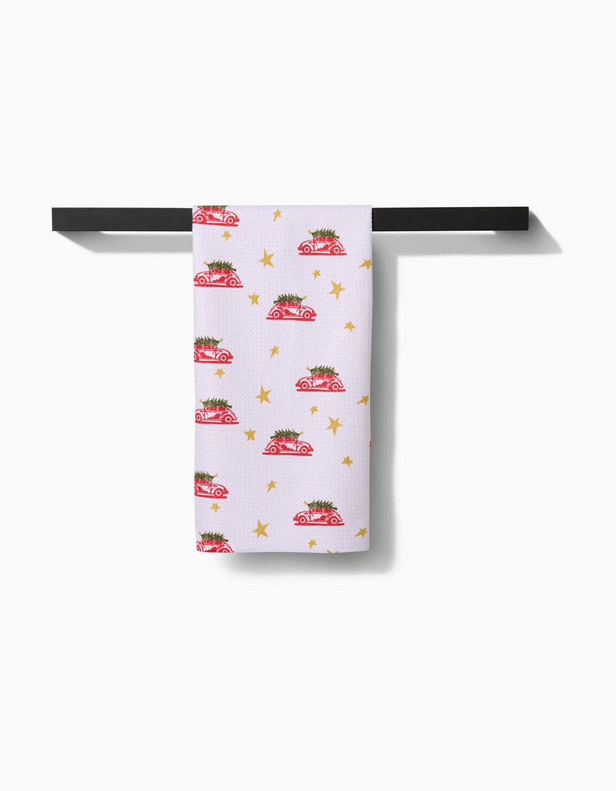 Christmas Bug Tea Towel Linens and placemats Geometry