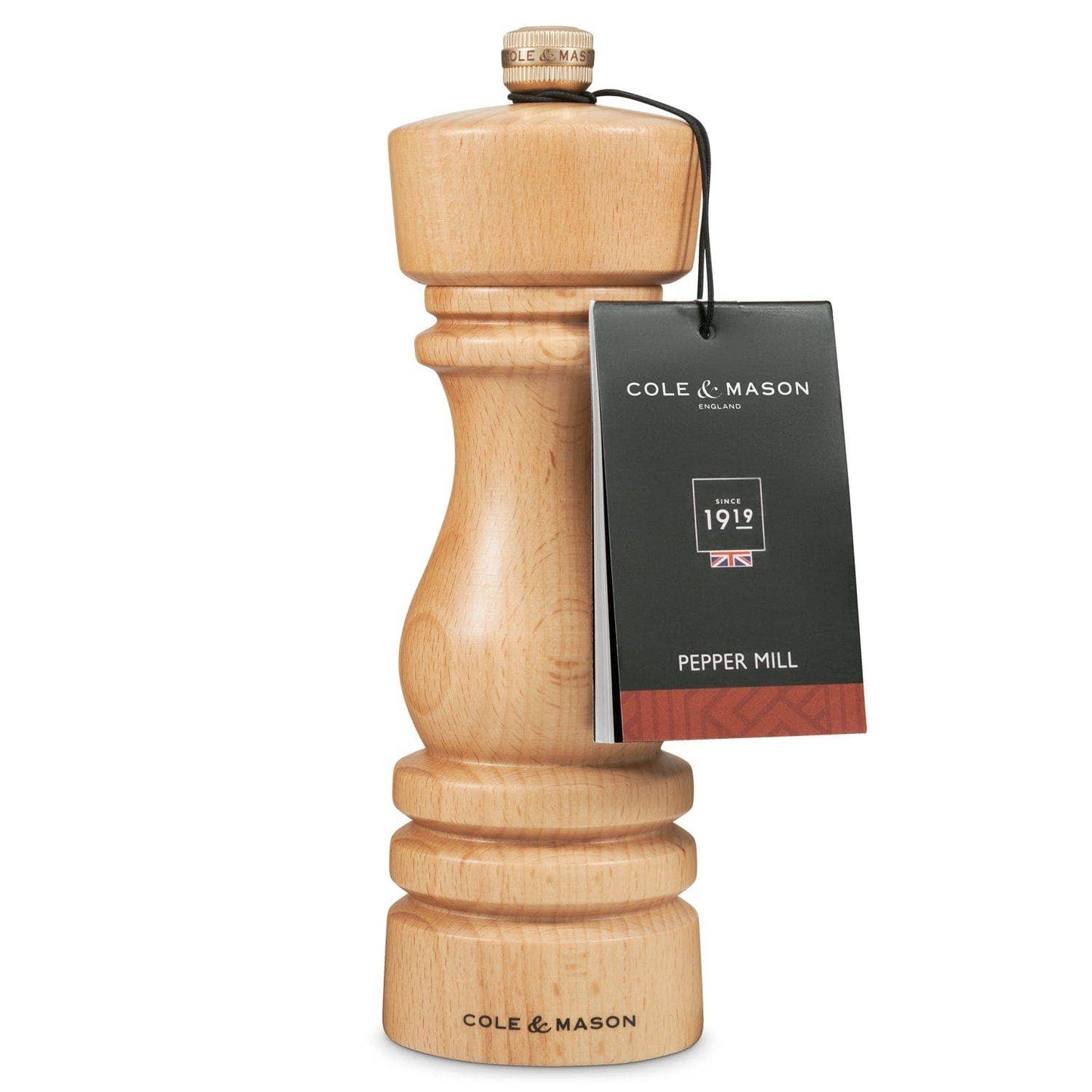 Natural Beech Salt & Pepper Mills Kitchen Tools Cole & Mason