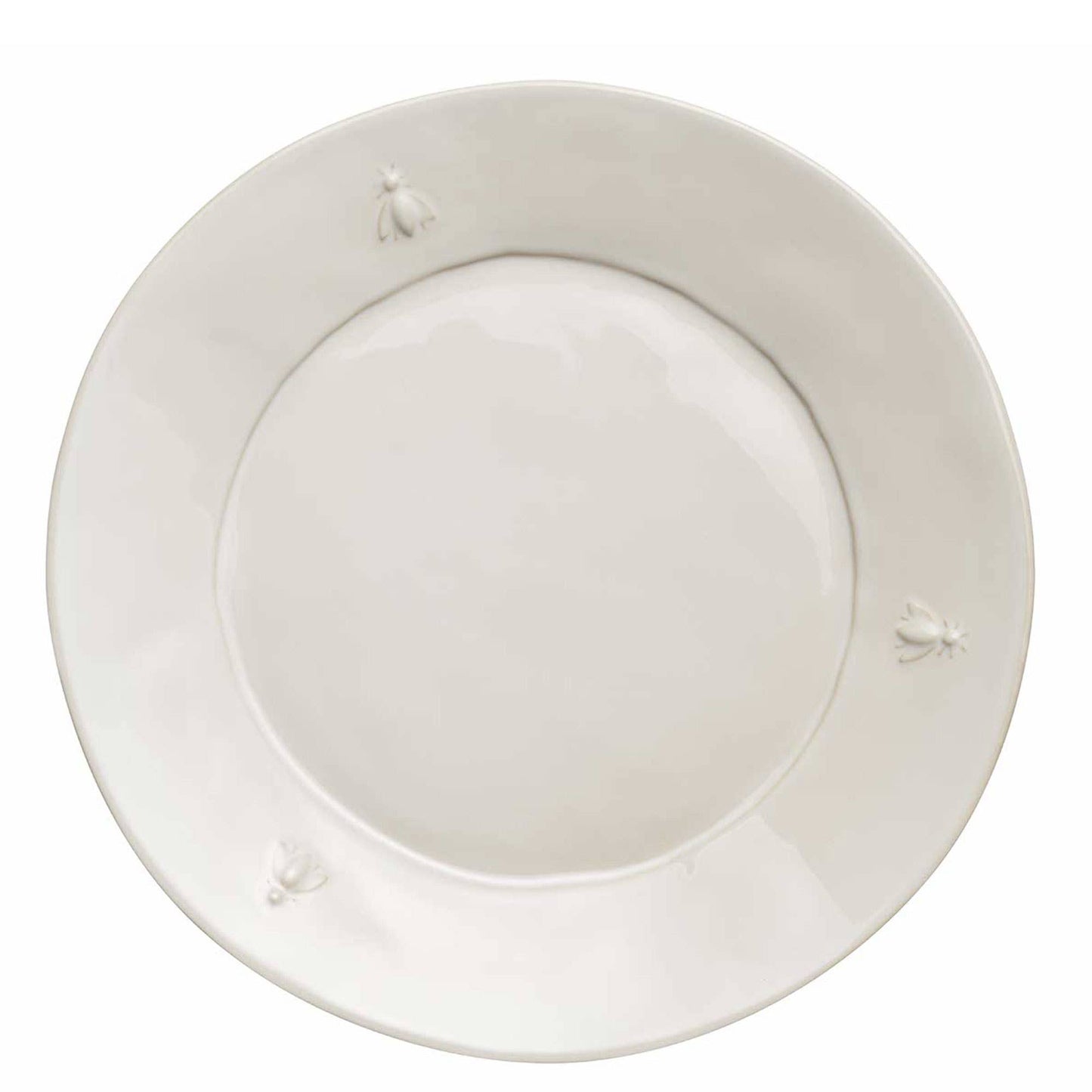 La Rochere Bee Ceramic Dinner Plates - Ecru Dinnerware La Rochere