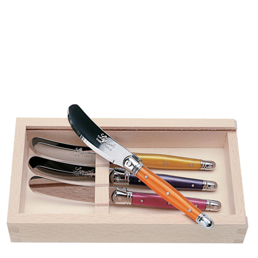 4 Multi-Color Spreaders in Box Kitchen Tools The French Farm