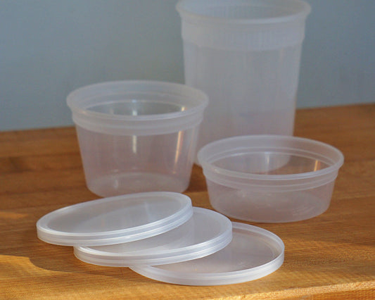 Replacement Container Lids (set of 5) Food Containers Dade Paper