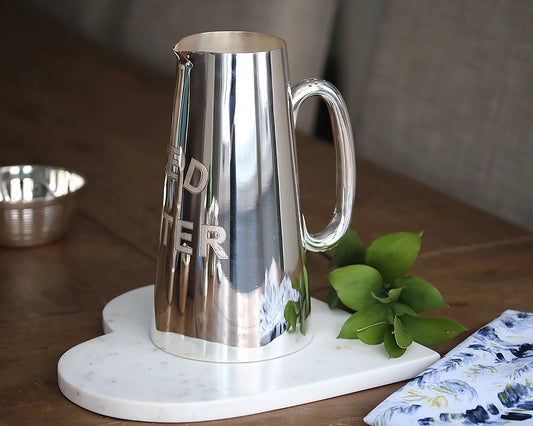 HÔTEL Silver 'Iced Water' Pitcher Tableware Hotel Silver