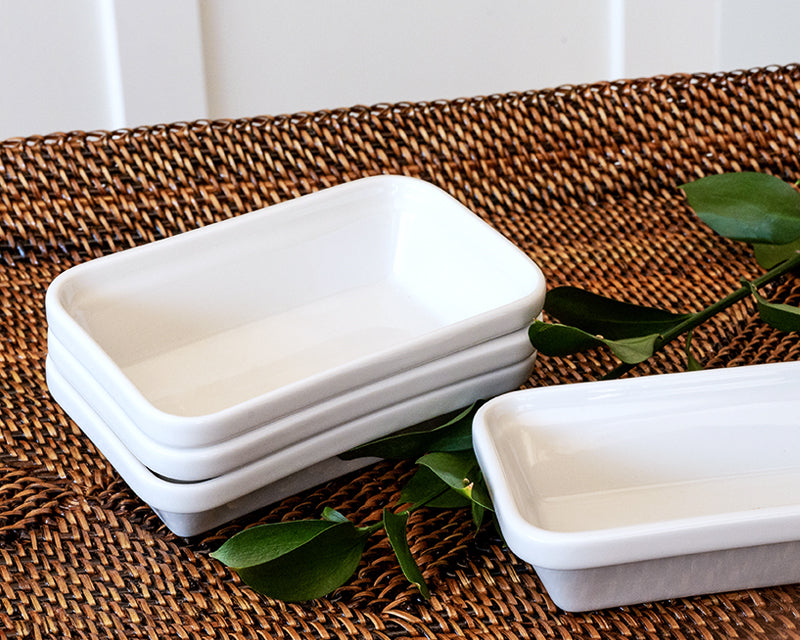 Rectangular Stacking Dish Tableware Pillivuyt