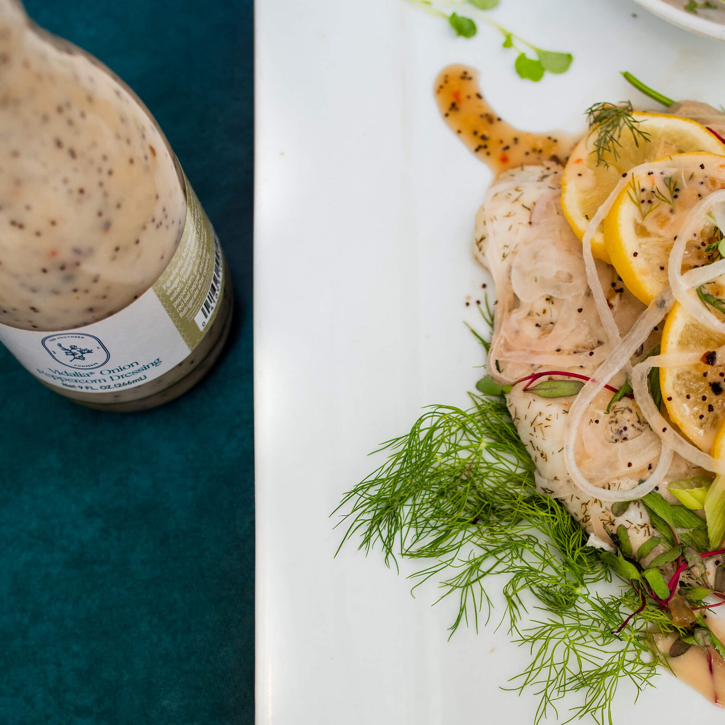 Vidalia Onion and Peppercorn Dressing Ingredients Southern Conserve