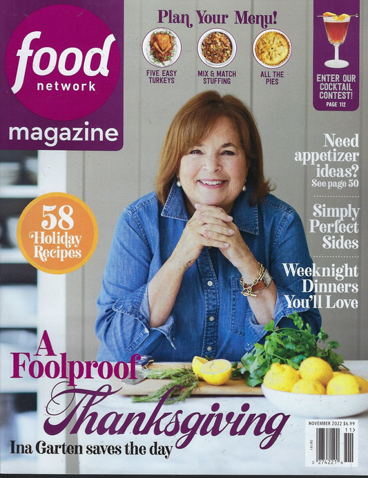 Cassandra's Kitchen featured in Food Network Magazine