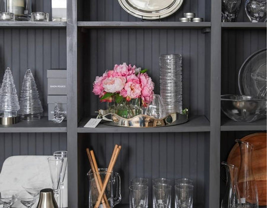 Thoughtfully styled kitchen with Cassandra's Kitchen curated cookware, tools, and tableware