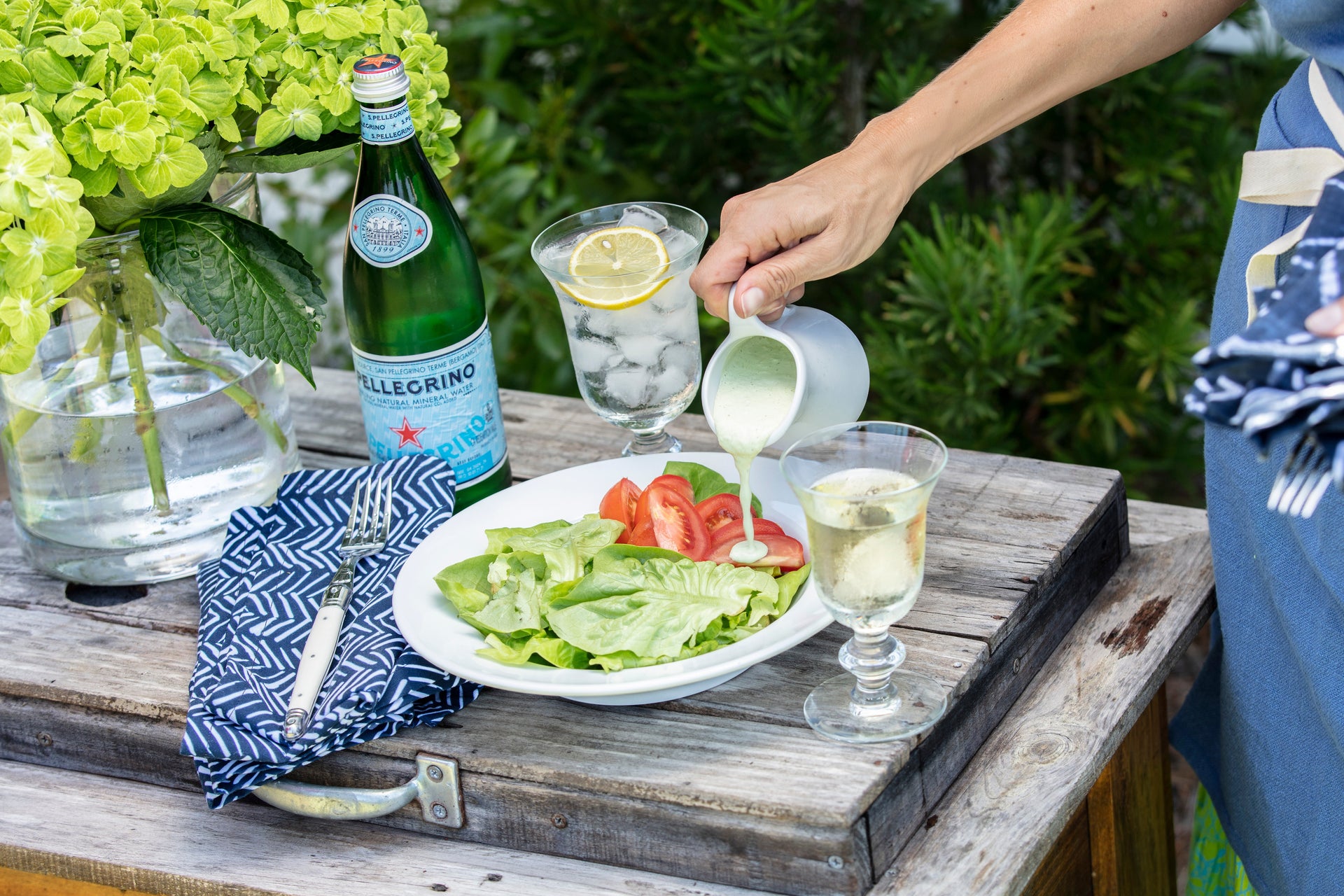 Ina Garten's Bibb Salad with Basil Green Goddess Dressing  Cassandra's  Kitchen