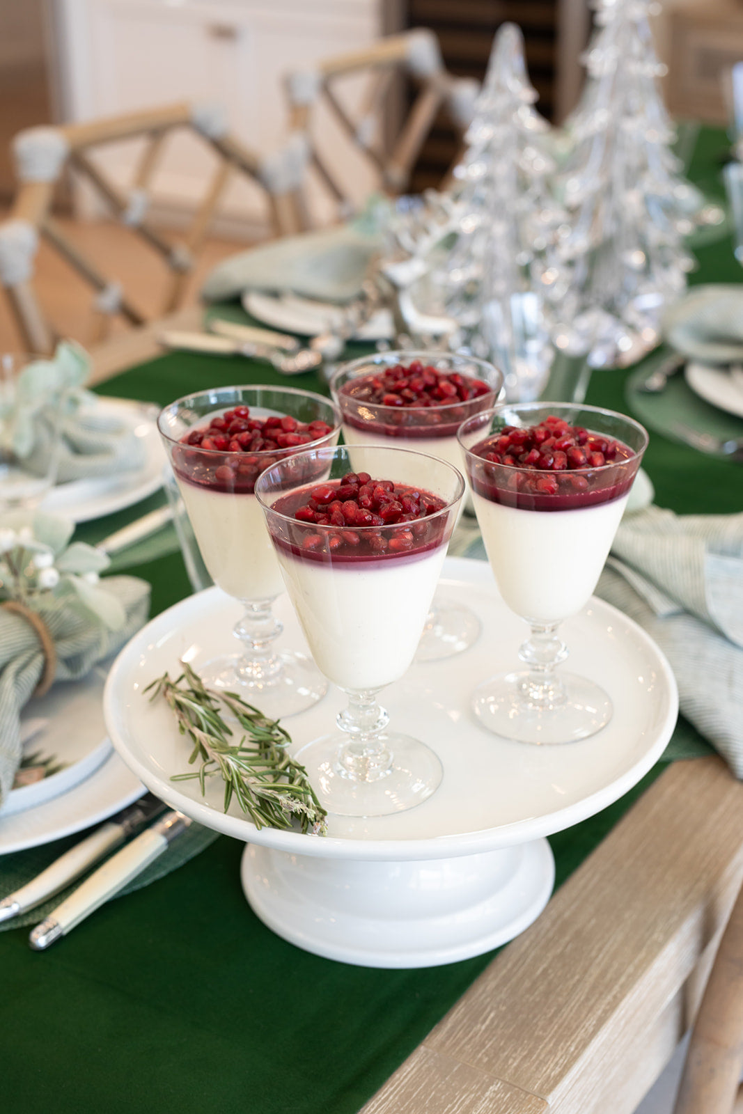 Perfect holiday treat recipe — festive cookies or confections on a serving tray