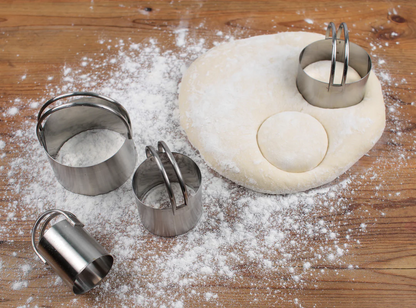 Round Biscuit Cutters - Set Of 4