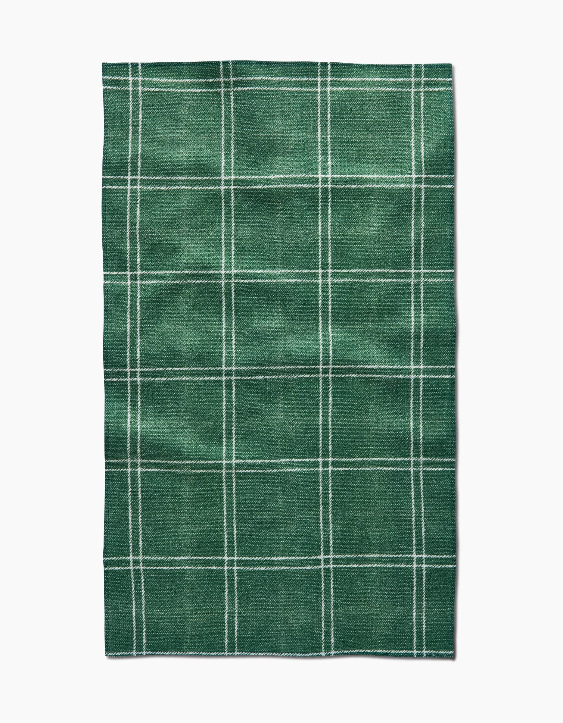 Pine Forest Plaid Linens and placemats Geometry