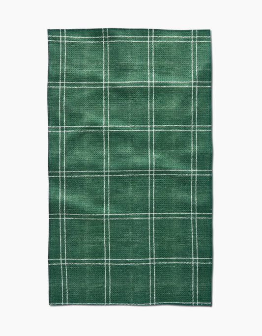 Pine Forest Plaid Linens and placemats Geometry