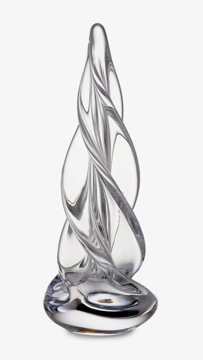 Spiral four sided tree in a gift box Holiday Simon Pearce