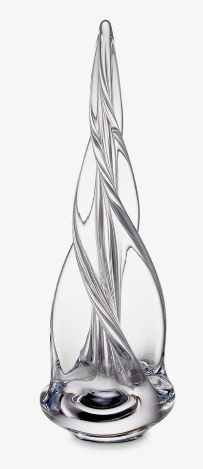 Spiral four sided tree in a gift box Holiday Simon Pearce