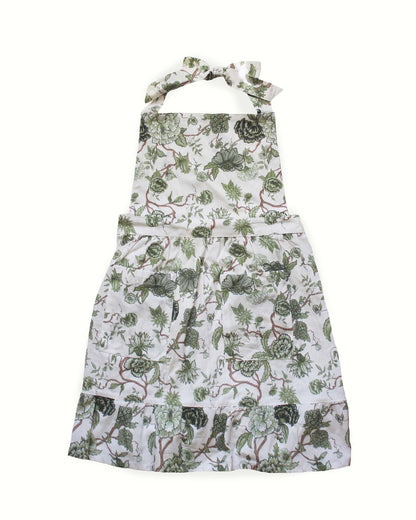 Florence Floral Apron Fern Apron Willamere