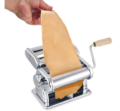 Fantes Aunt Gina's Pasta Machine with Double Pasta Cutter Kitchen Tools Harold Import