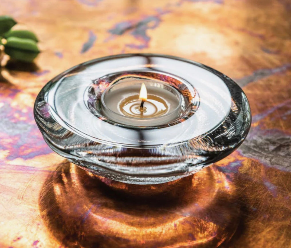 Simon Pearce Thetford Tealight in Gift Box Simon Pearce