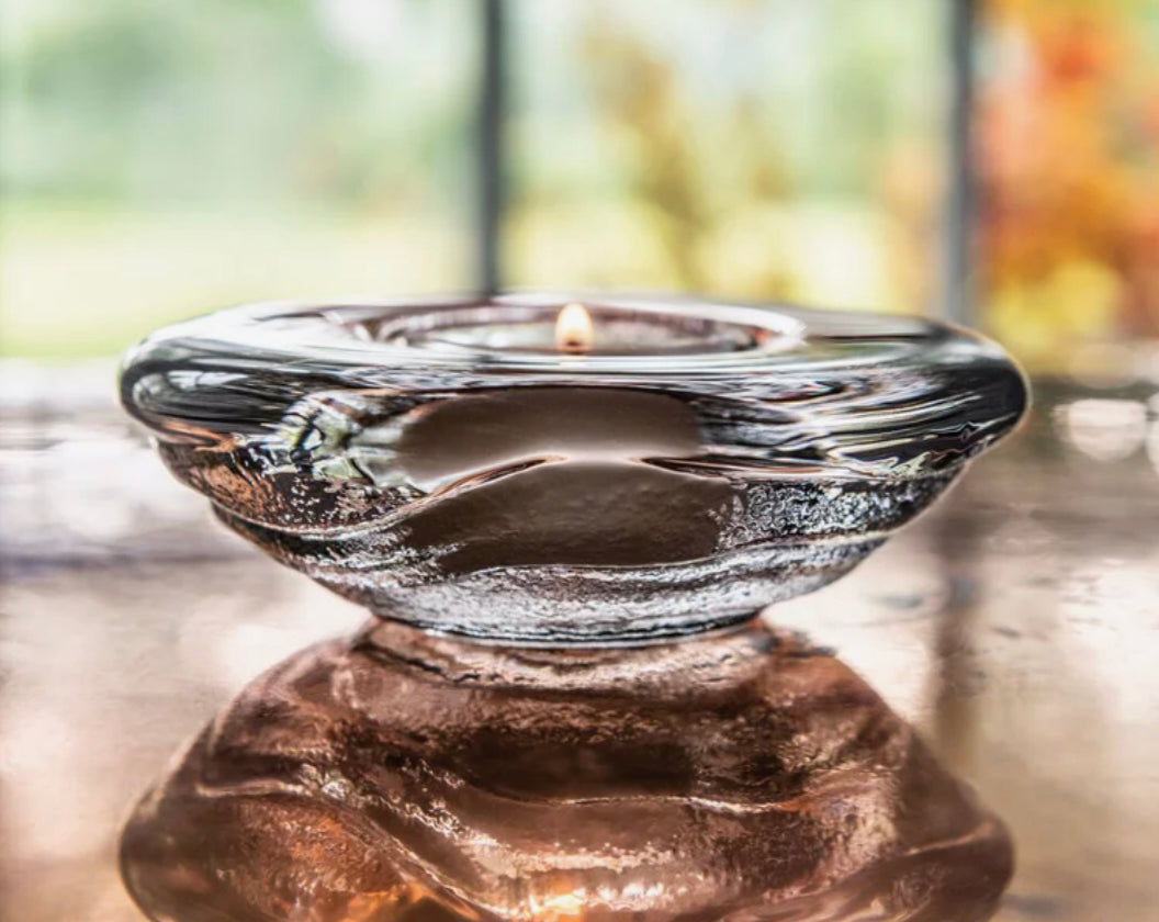 Simon Pearce Thetford Tealight in Gift Box Simon Pearce