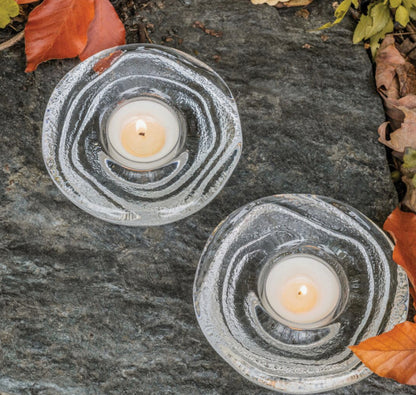 Simon Pearce Thetford Tealight in Gift Box Simon Pearce