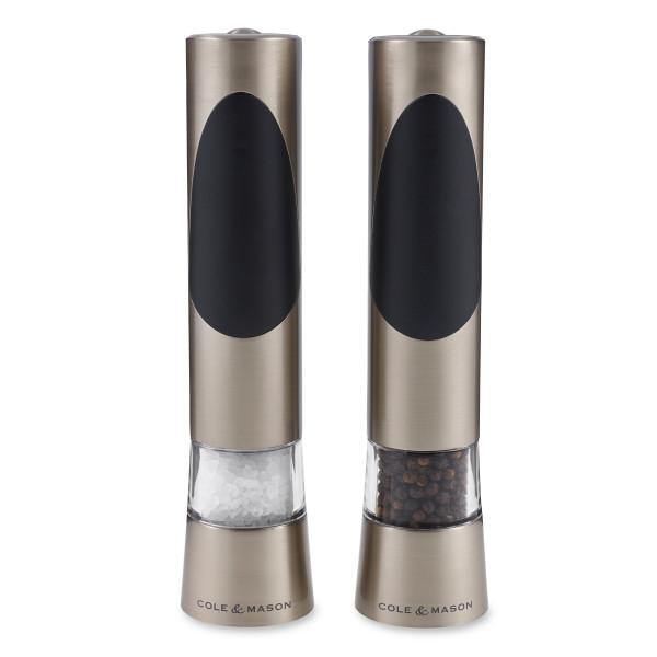 Cole & Mason Richmond Electronic Salt & Pepper Mill Gift Set Kitchen Tools Cole & Mason
