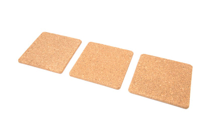7" x 7" Square Cork Trivets - Set of 3 Tableware Fox Run