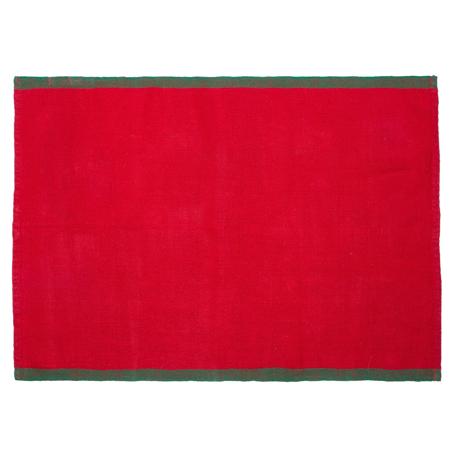 Color Block Red & Green Napkins 20x20 - Set of 4: Red & Green