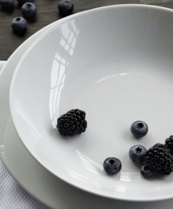 Pillivuyt Eventail Coupe Dinnerware Dinnerware Pillivuyt