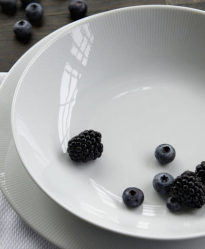 Pillivuyt Eventail Coupe Dinnerware Dinnerware Pillivuyt