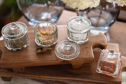 Bistro Glass Sugar Cellar with Scoop Tableware etúHOME