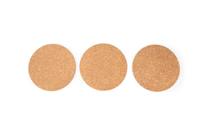 7.25" Round Cork Trivets - Set of 3 Tableware Fox Run
