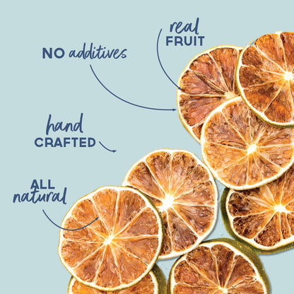 Dehydrated Lime Wheels | All-Natural Cocktail Garnish Bar Tools & Items BlueHenry LLC