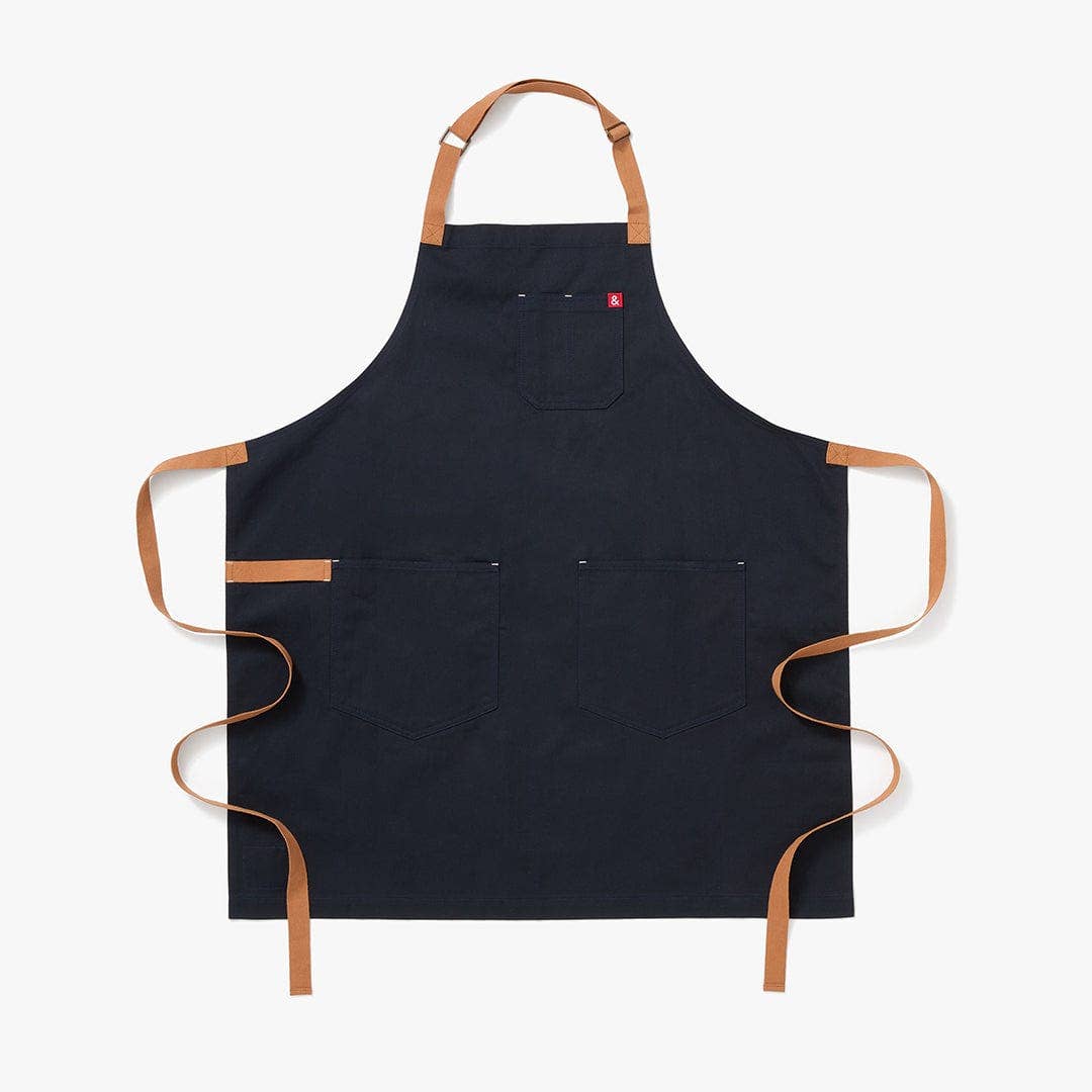 The Essential Apron - Midnight Cider Blue Apron Hedley & Bennett