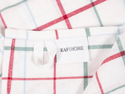 KAF Home Merry Christmas Wreath - Kitchen Towel - Set of 4 Holiday KAF Home