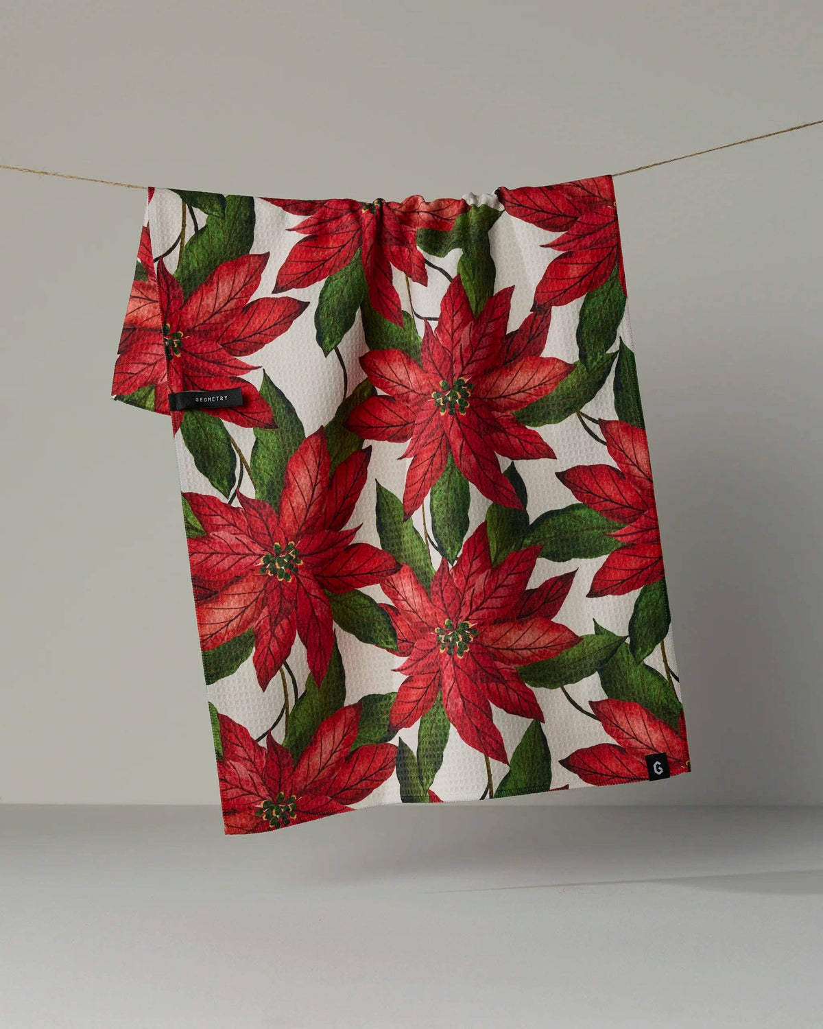 Geometry Lauri Luxe Double-Sided Kitchen Towel - Holiday 2026