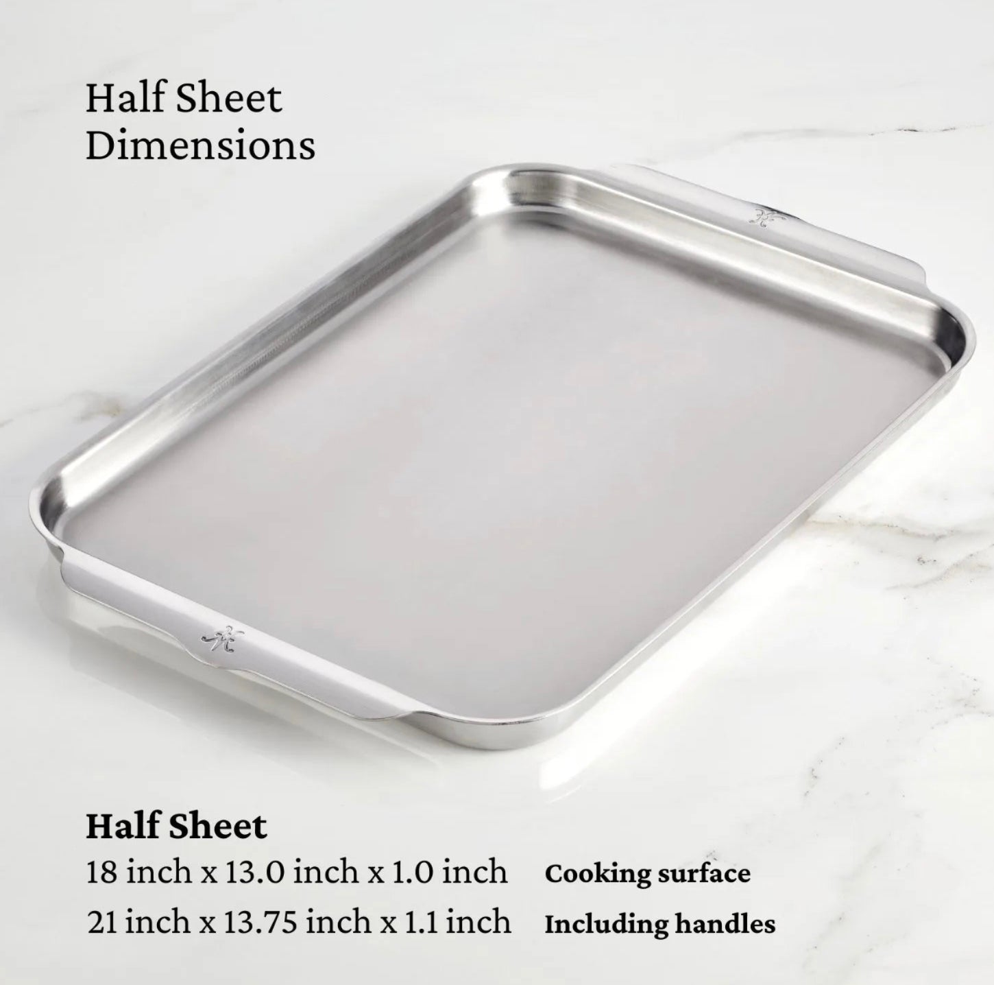 Hestan OvenBond Tri-ply Half Sheet Pan Cookware Hestan